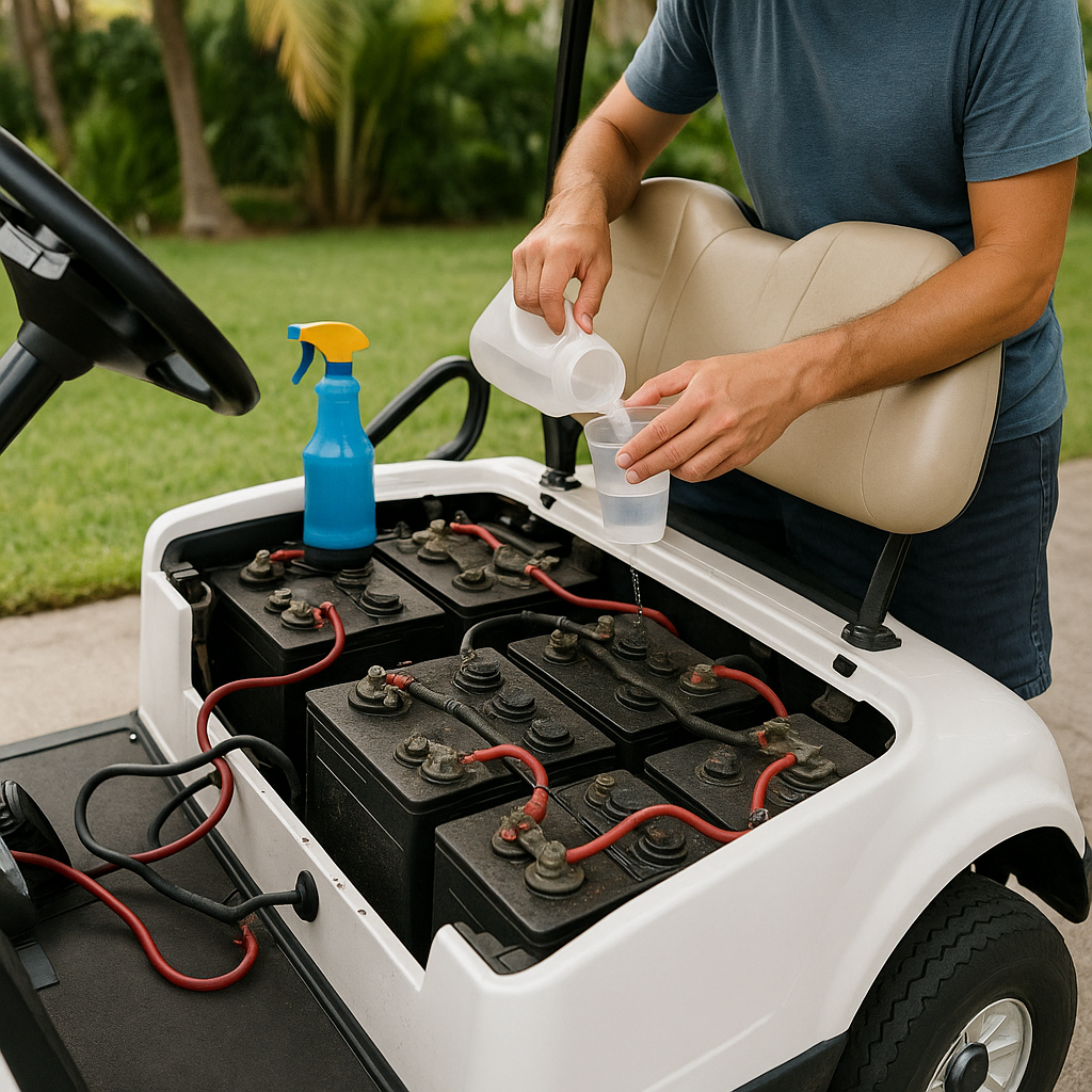 Steps to Keep Your Golf Cart Batteries Working Well