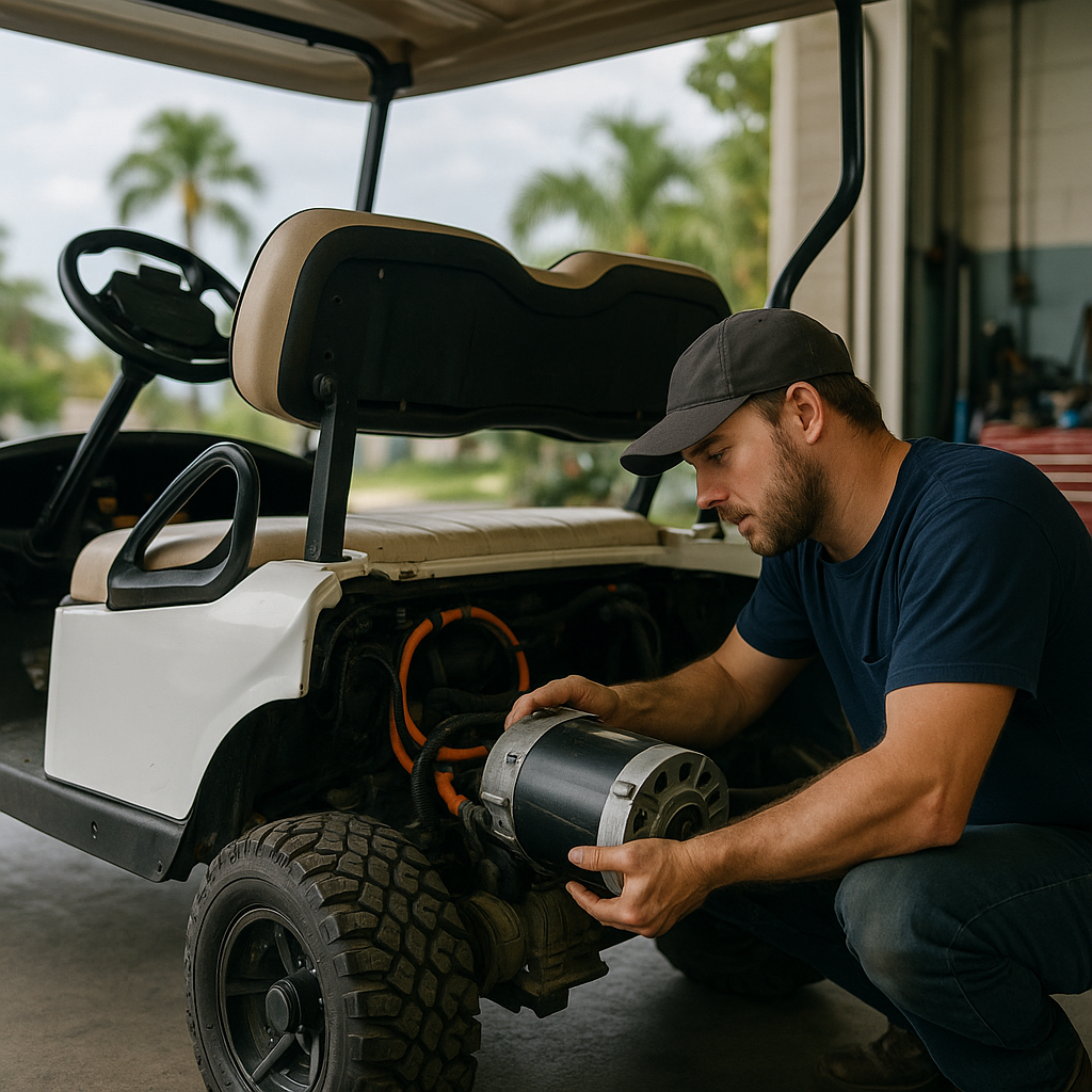 Upgrading Your Golf Cart Motor in Port Saint Lucie